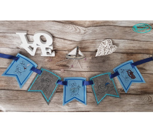 Stickdatei - 10 Seebär Gnome